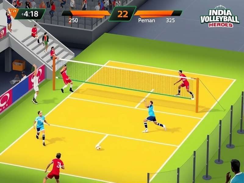 India Volleyball Heroes Gameplay Screenshot